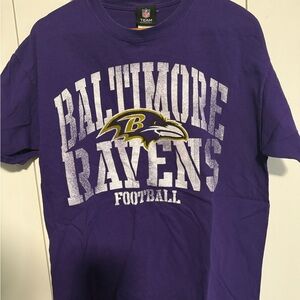 NFL Baltimore ravens NFL Team Apparel Purple Shirt